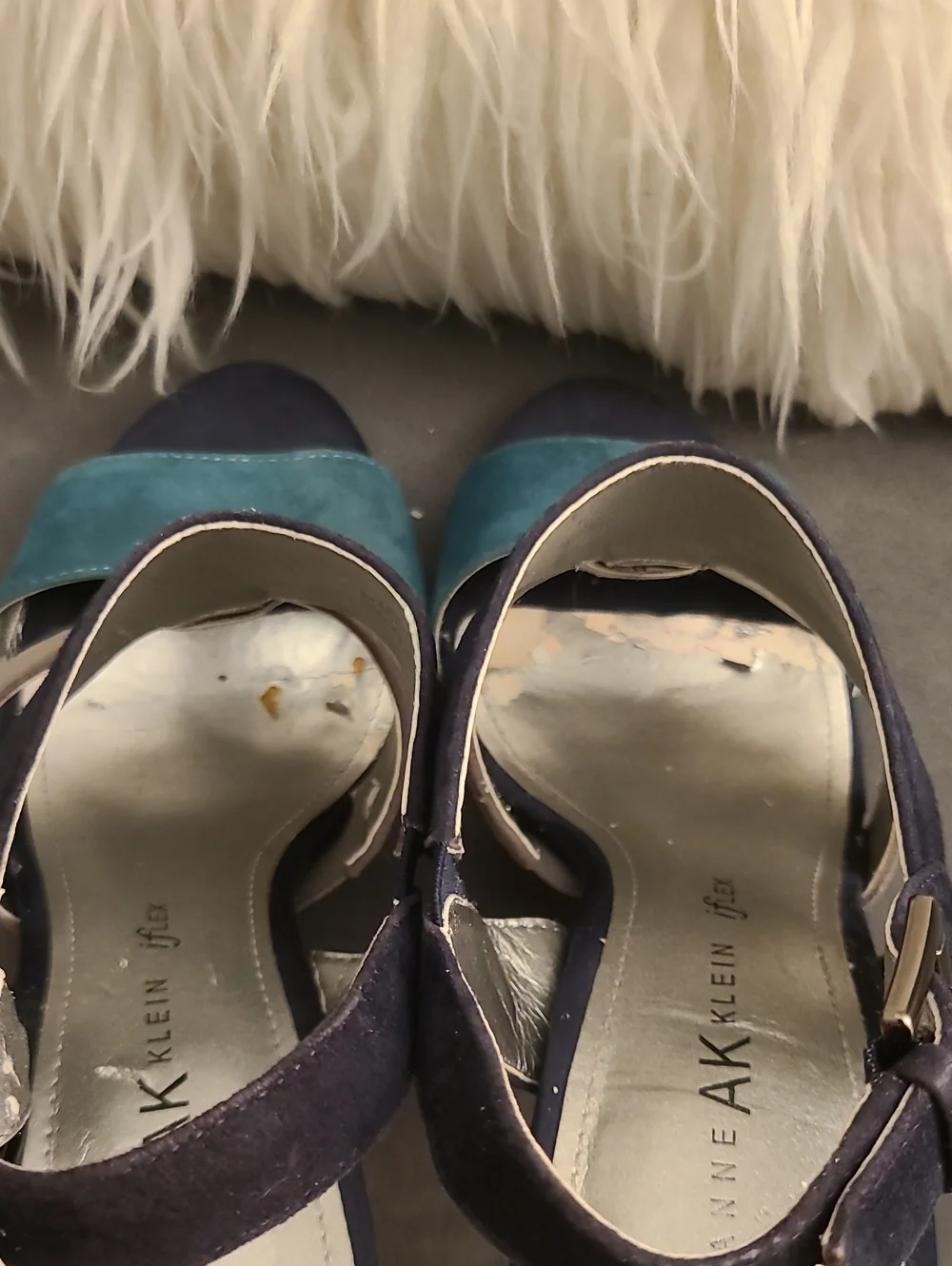 Anne Klein Suede Heels